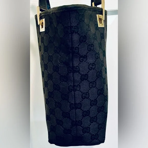 Vintage Gucci Monogram Mini Bag Gold HW Iconic Elegance - Picture 3 of 13